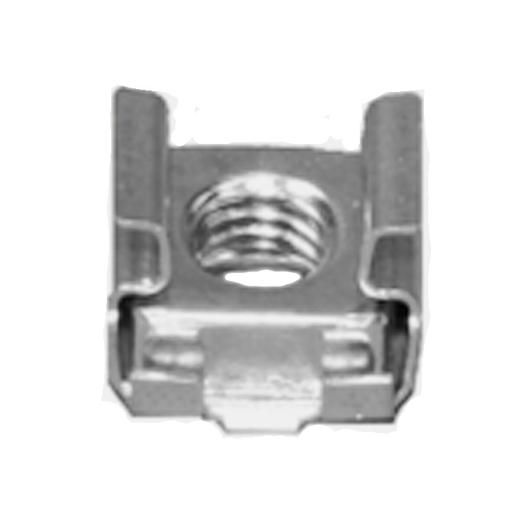 50 Pack #6-32 Self-Retaining Cage Nuts - 3/8" Panel Hole Size BFC7931-632