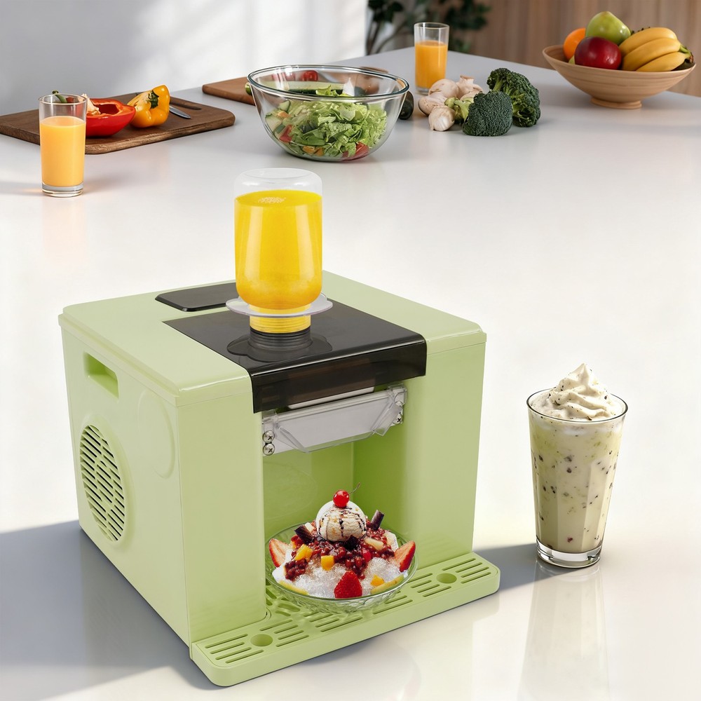 Automatic Shaved Ice Making Machine Touch Control 280W Shaved Ice Machine Modern
