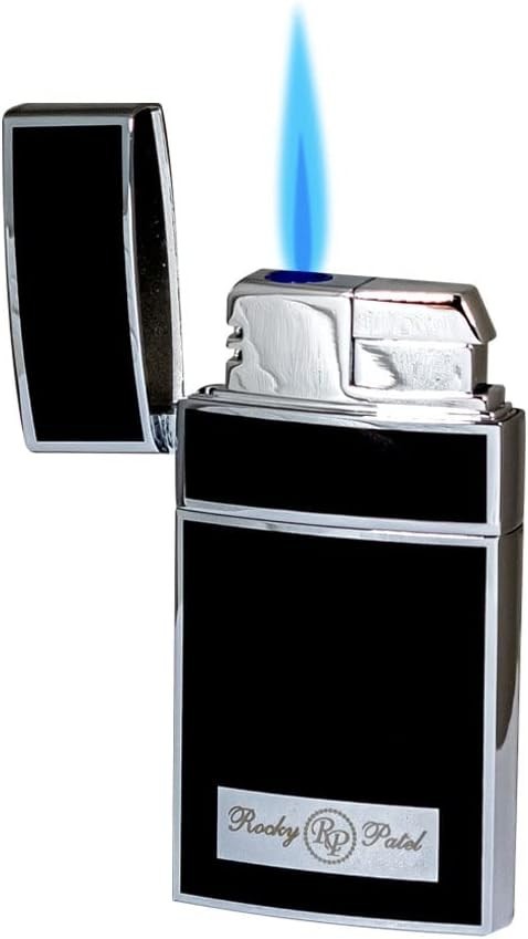 Rocky Patel HE Single Torch Cigar Lighter - Black