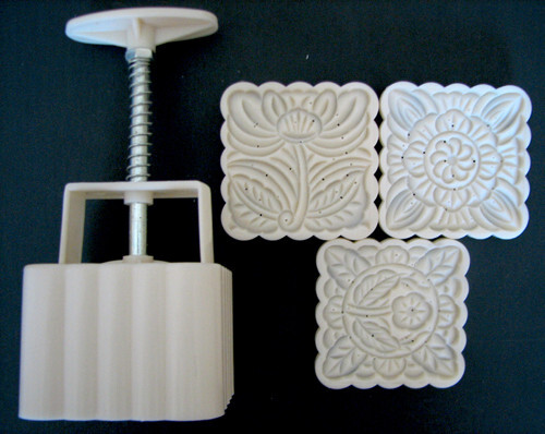 moon cake mold 185g squre