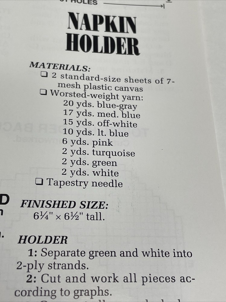 Teapot Set Annie's Attic Plastic Canvas Pattern