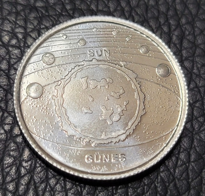 2022 Turkey 1 Kuruş Coin