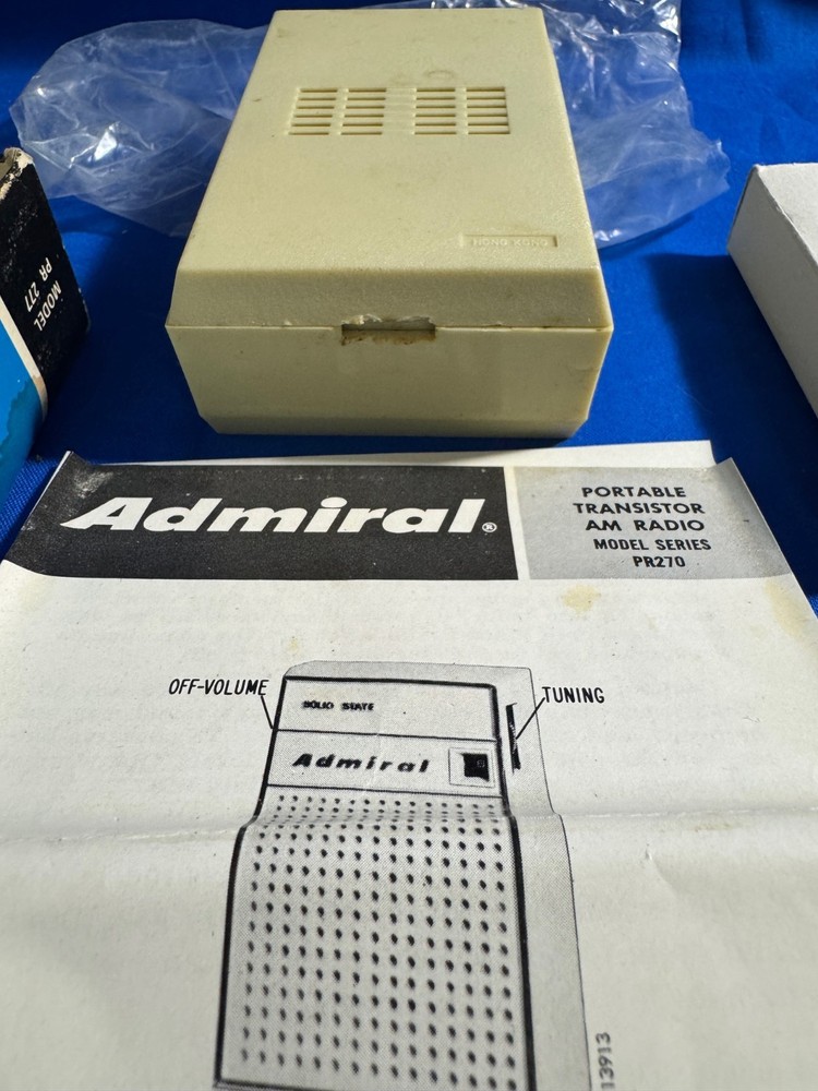 '70 Admiral PR-277 AM Transistor Radio