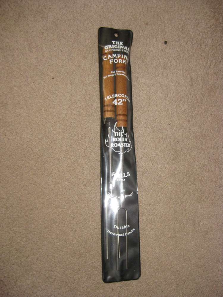 New The Rolla Roaster Telescoping Camping Fork