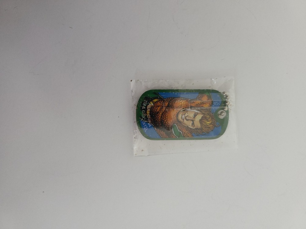 DC Comics Superhero Dog Tag Aquaman. New