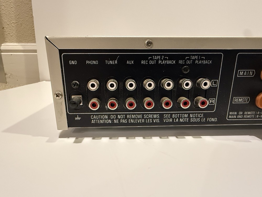 Technics SU-V16 Stereo Integrated Amplifier 1978 Vintage Used
