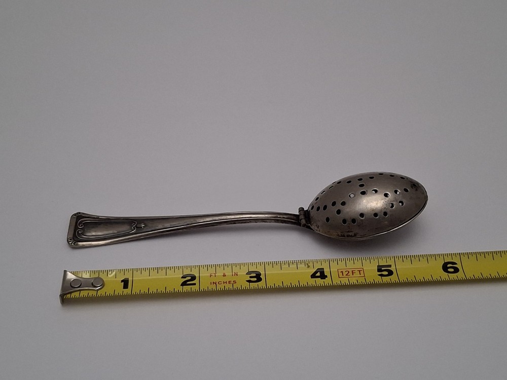 Vintage E & JB Tea Infuser Spoon With Clamp
