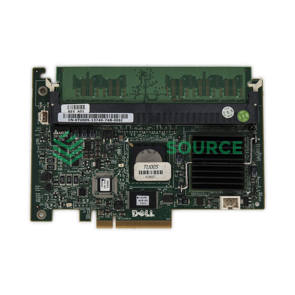Dell TU005 PERC 5/i 256MB RAID Controller