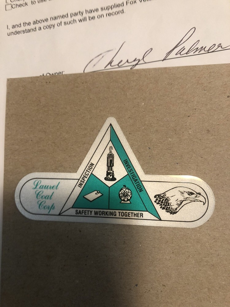 coal mining stickers nice older coal companies