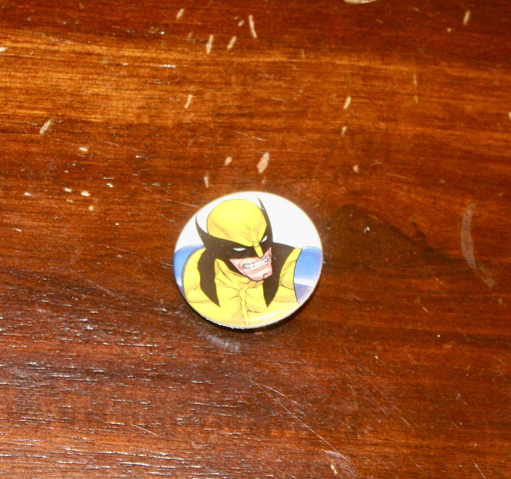 SDCC MARVEL WOLVERINE BUTTON