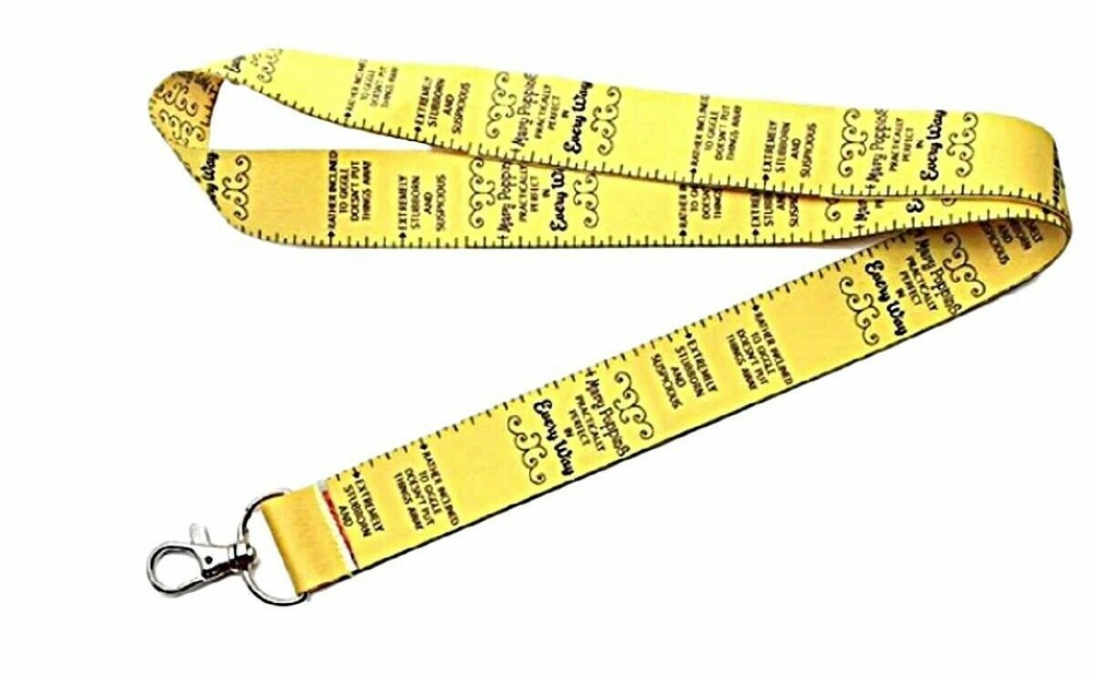 Mary Poppins ID Holder Lanyard Keychain