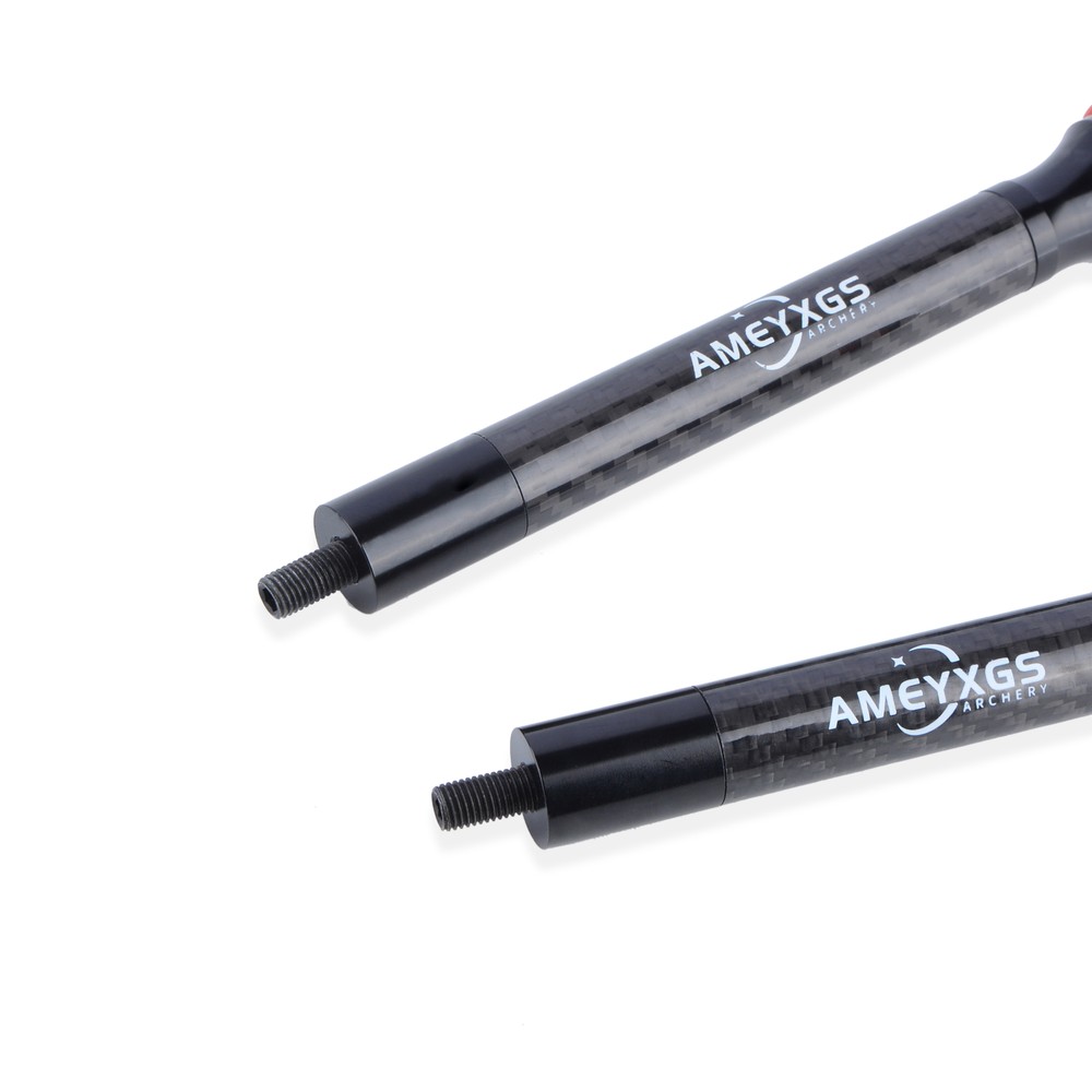 6-12'' Compound Bow Stabilizer Shock Absorber Silencer Hunting Shooting Target