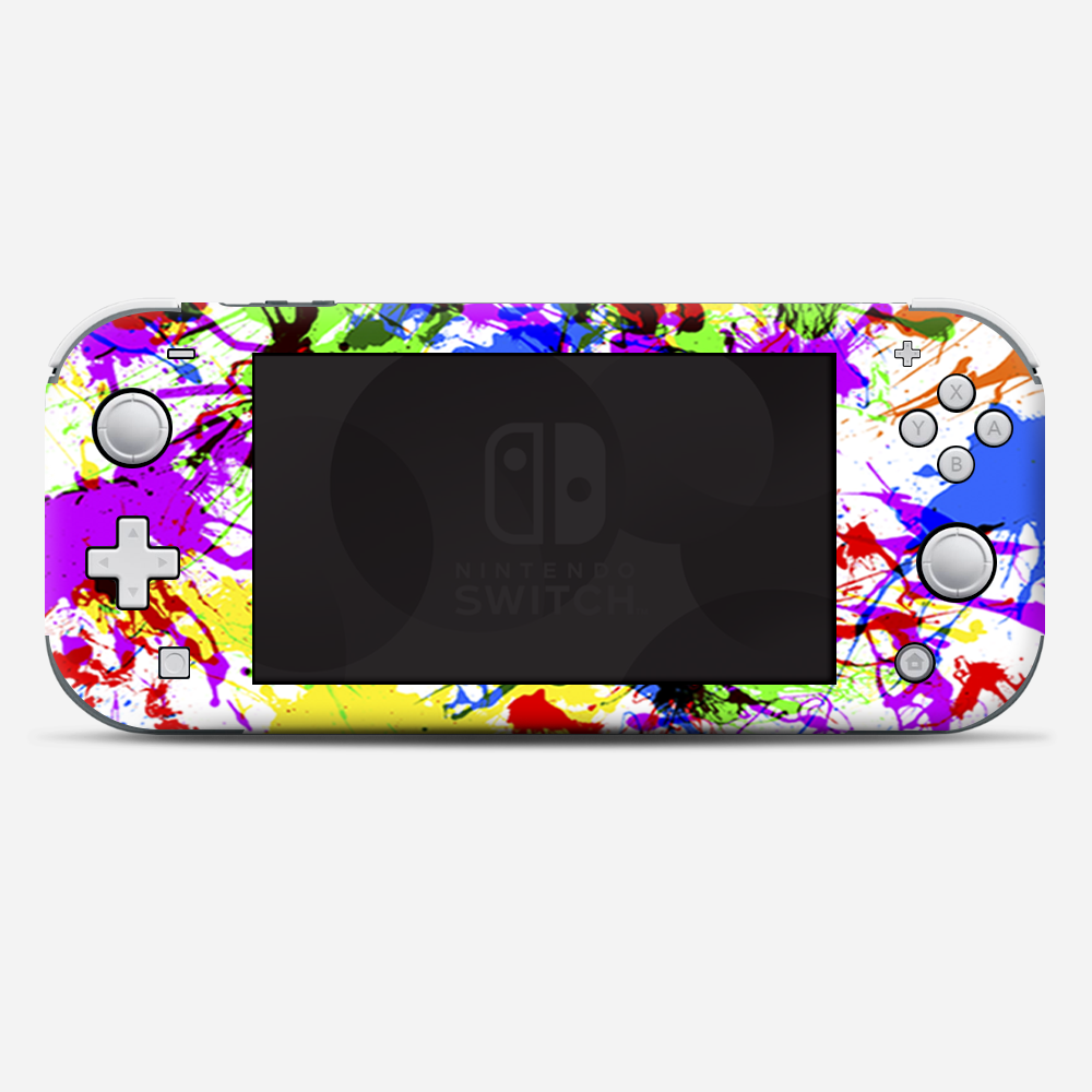 Skins Decals wrap for Nintendo Switch Lite - Paint Splatter
