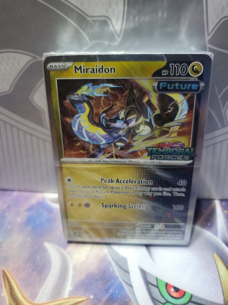 Temperal Forces Miraidon 092 Sealed Prerelease Deck