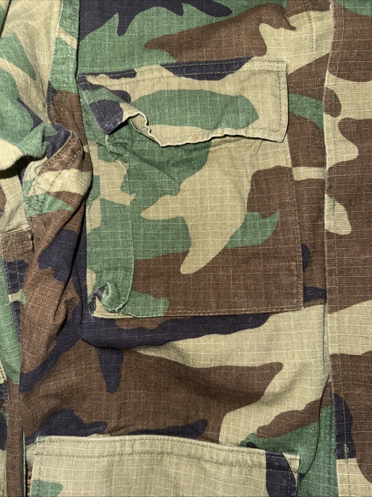 PROPPER Us Army Camouflage Jacket Regular small Ripstop Material Button Up