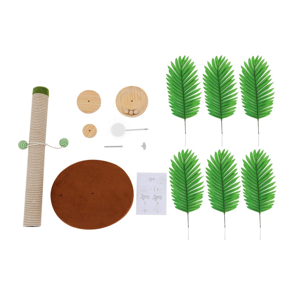 Cat Scratching Post for Indoor Cats and Kitten Coconut Tree Cat Scratching Post