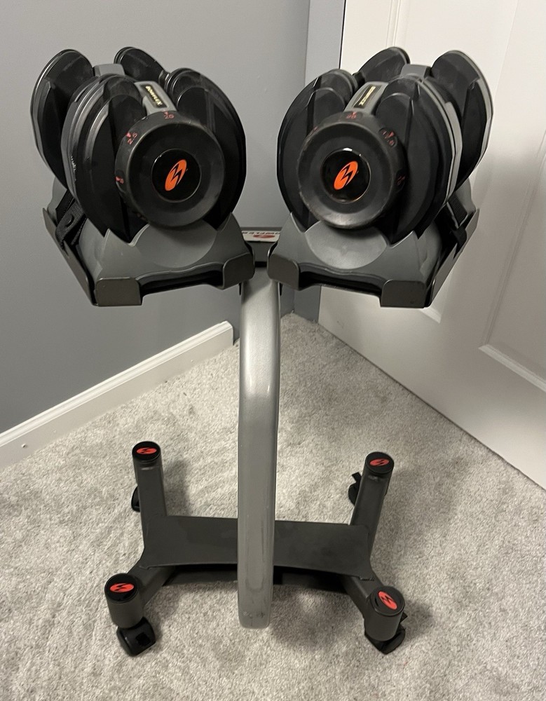 Bowflex SelectTech 220 2.5-20lbs Adjustable Dumbbells with Stand