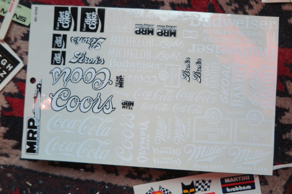 RC Car Stickers