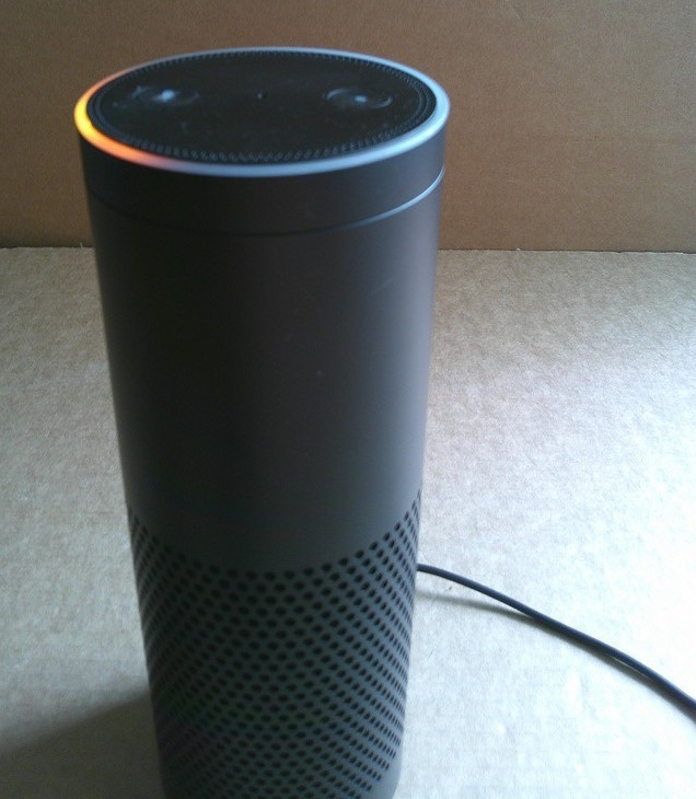 Amazon Echo 1st Generation Smart Assistant Home Bluetooth Speaker (Black)