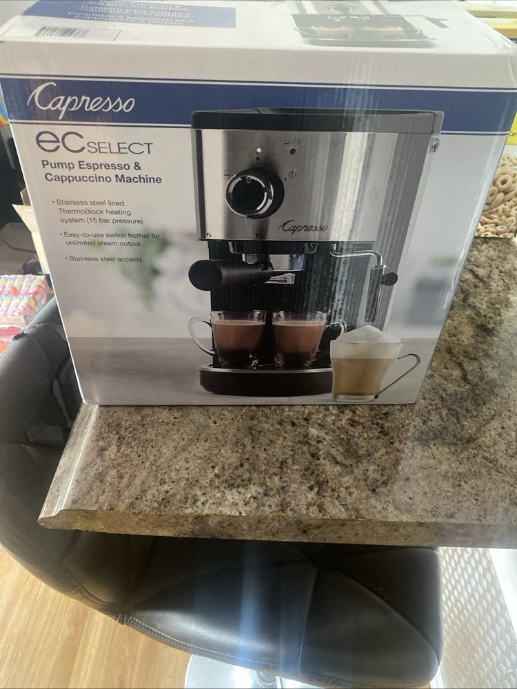 NEW Capresso EC Select Espresso & Cappuccino Machine – Never Used!