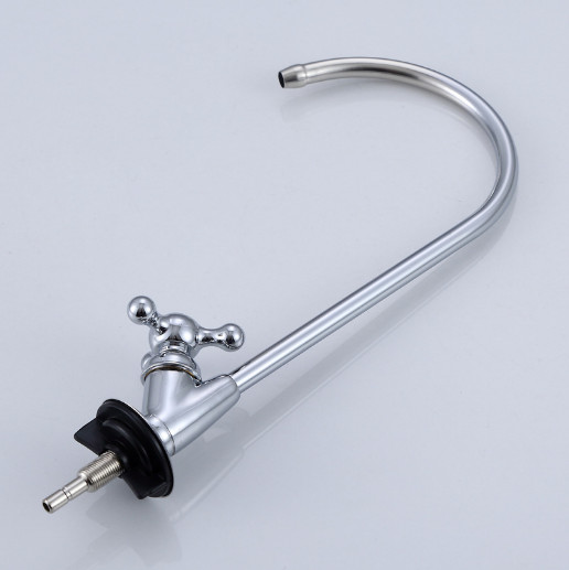 1/4'' Reverse Osmosis Chrome Plated Kitchen Drinking Water Filter Faucet US