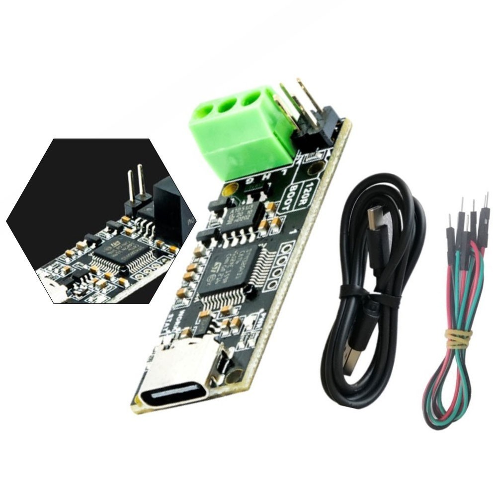 CAN Analyzer USB Adapter for MKS CANable With Isolation and ESD Protection