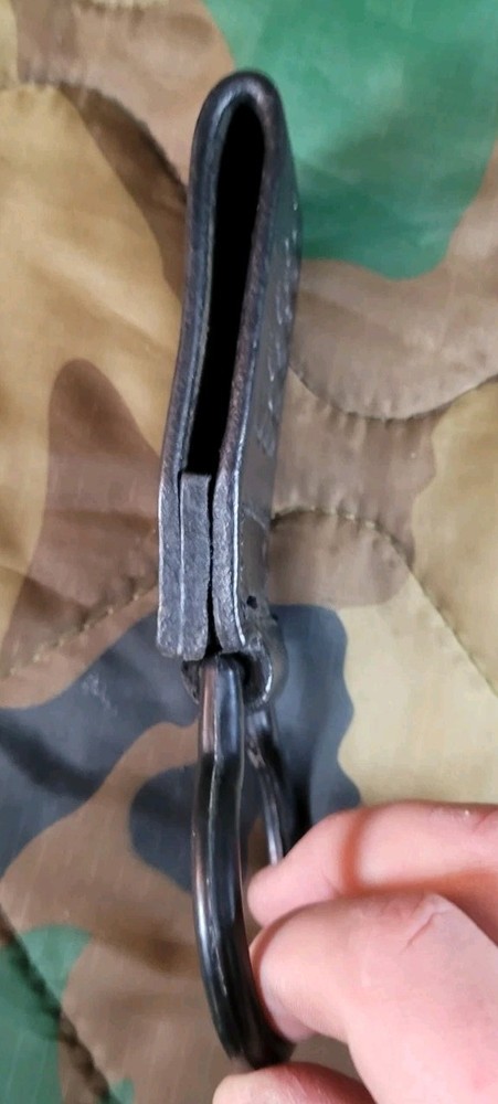 Safariland Leather Baton Belt Holder