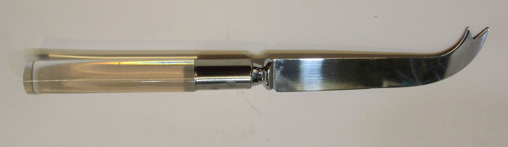 Old Robinson Frontier Forge Gourmet Slice N' Serve Barware Knife w Lucite Handle