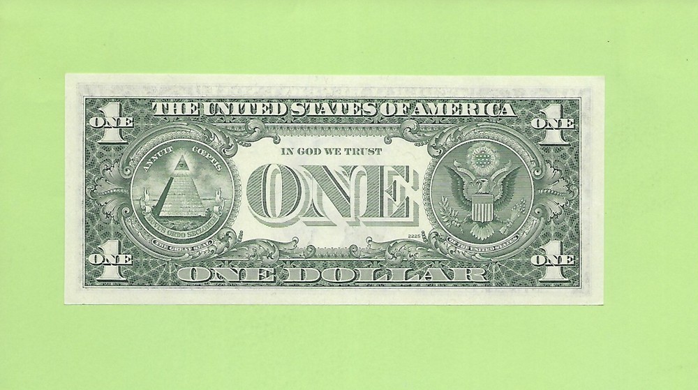 1977 ..UNCIRC $1 E 7712 1058 C .... 1977 $1 E-C NICE NOTE FRN