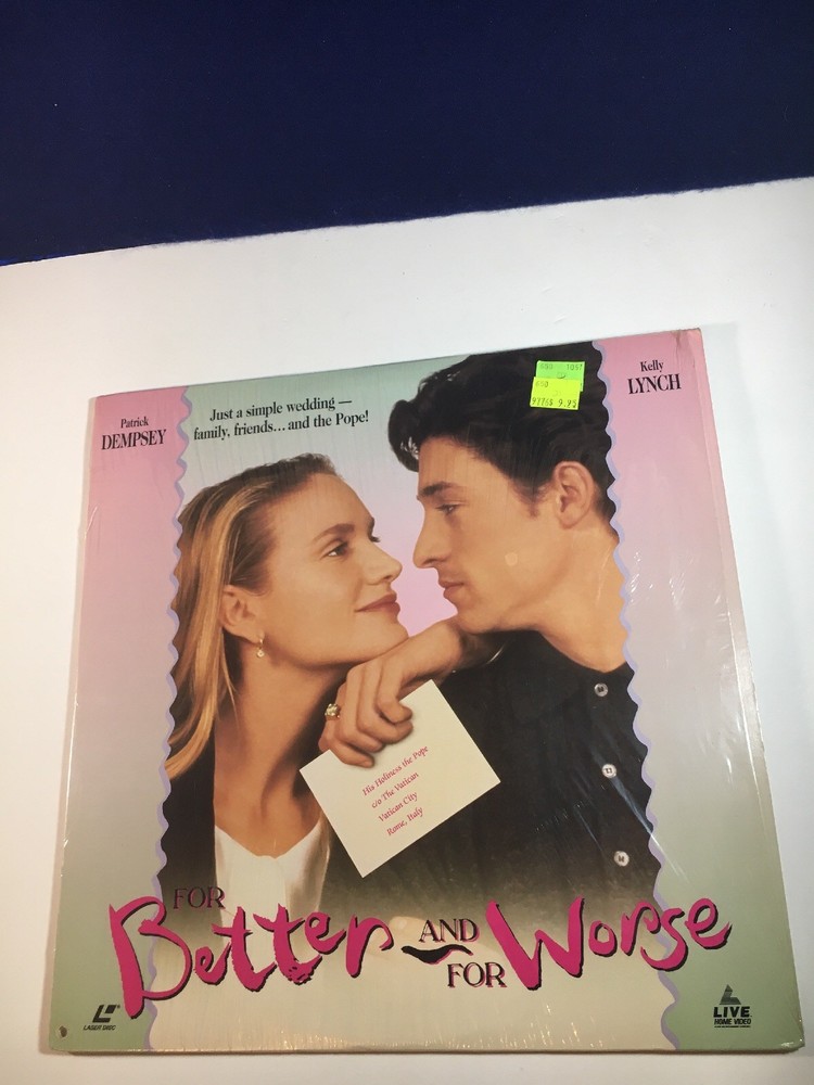 For Better Or Worse (1995) Laserdisc