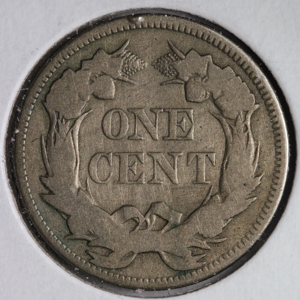 1857 Flying Eagle Cent Penny VG E101 WKNX