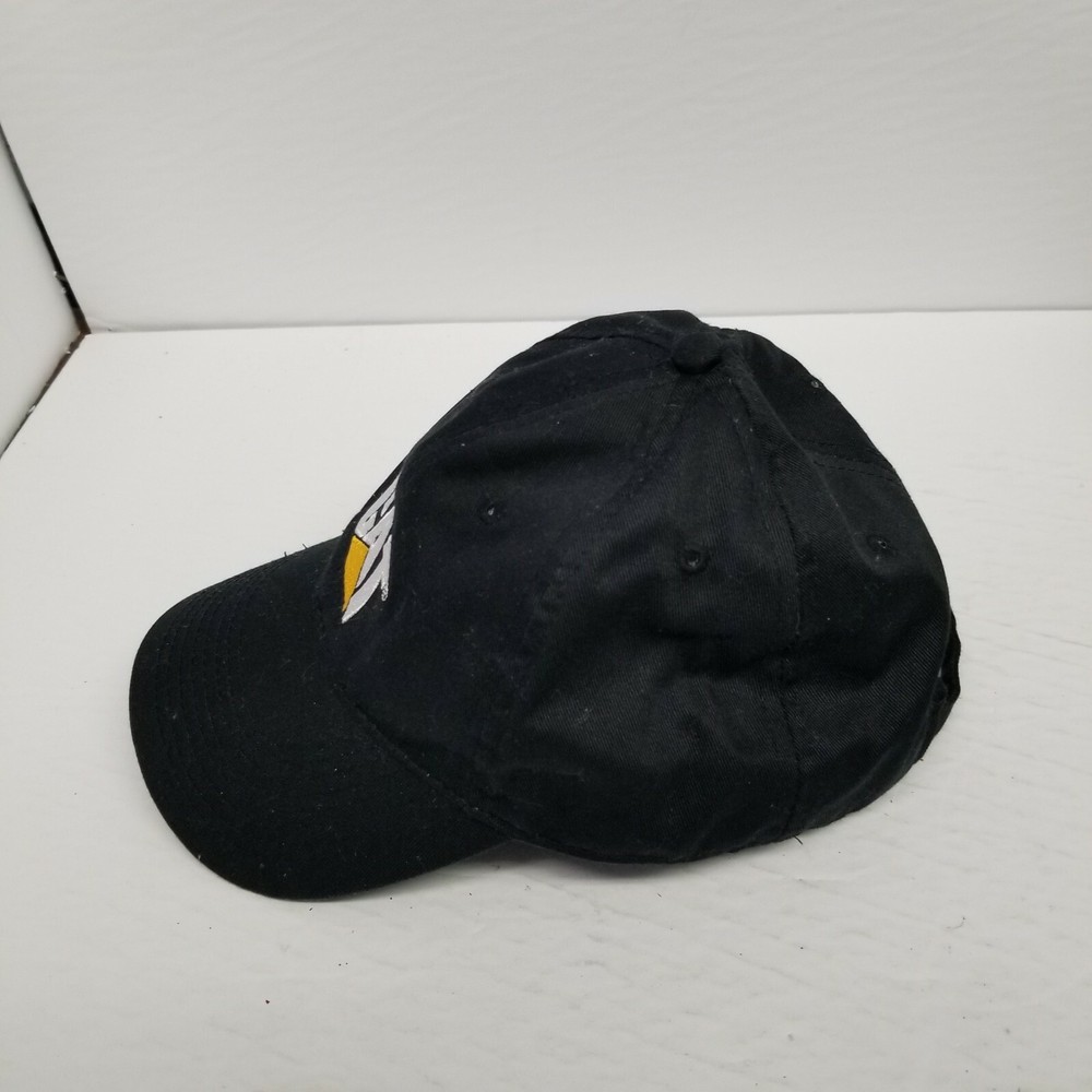 CAT Caterpillar Adjustable Strapback Black Hat, Construction Equipment