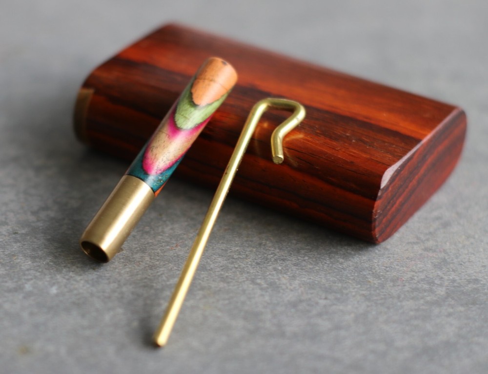 2" Brass One Hitter with Flat Tip-Quality Pipe designed for 3" Dugouts