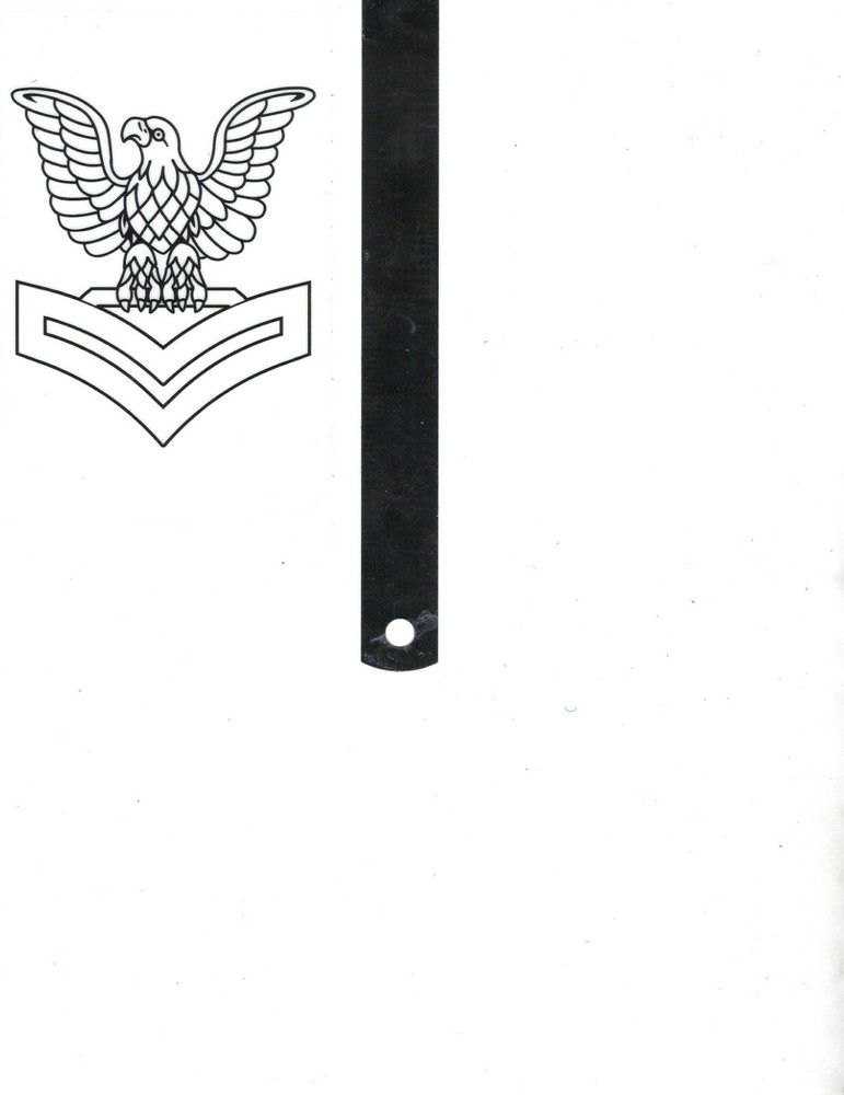 2ND CLASS  PETTY OFFICER STICKER DECAL