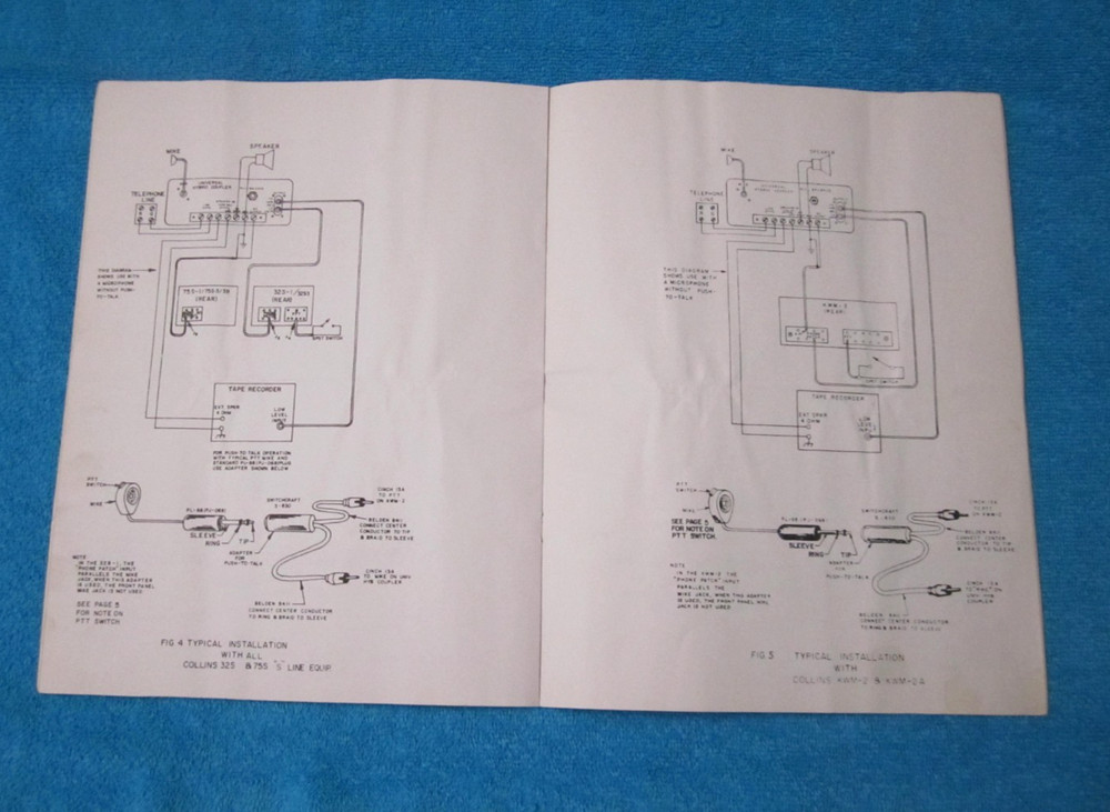 B&W UNIVERSAL HYBRID COUPLER MODEL 3002 ORIGINAL INSTRUCTIONS & TECH. DESCRIPT.