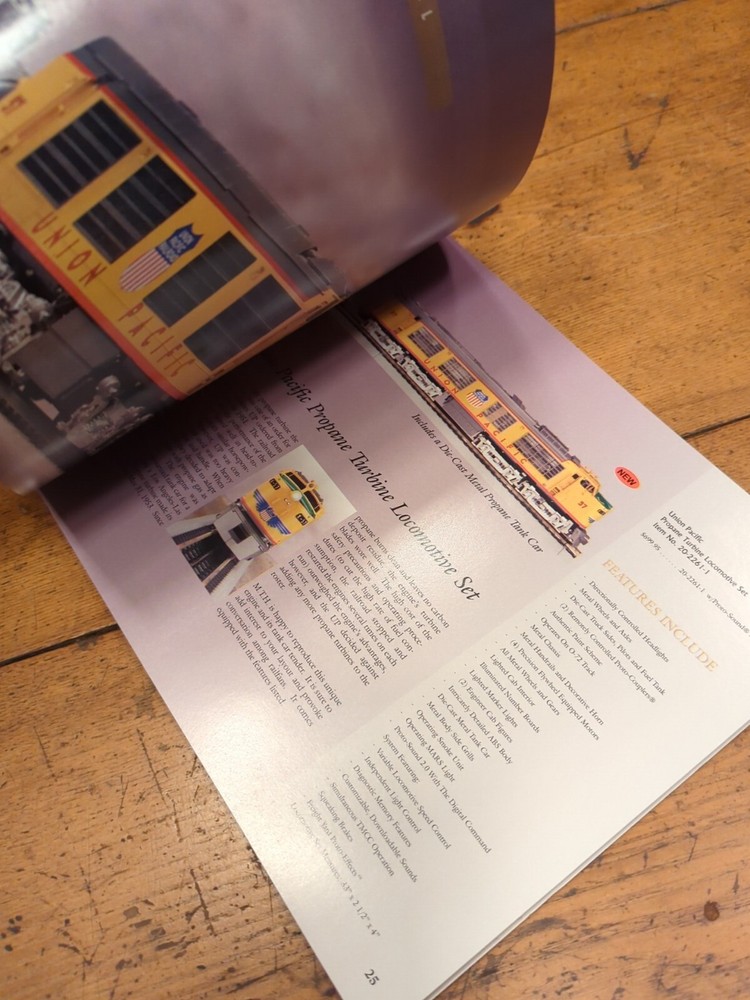 2000 MTH Model Electric Trains Catalog Volume 3 Book