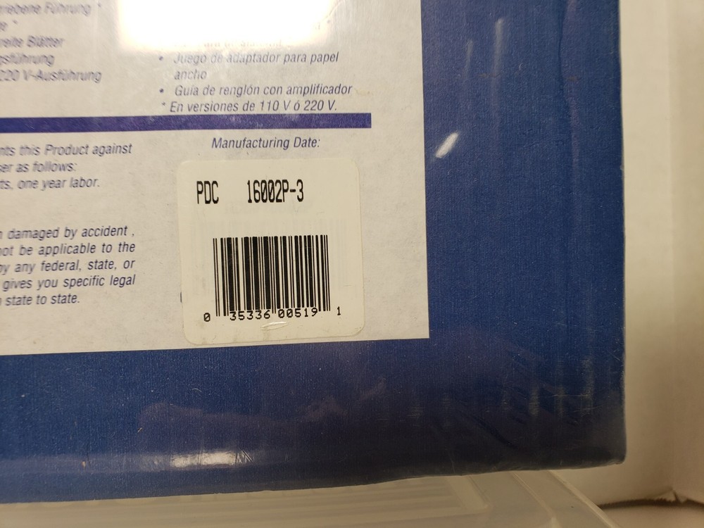 PERFECT DATA COPY Paper Document HOLDER SYSTEM Hands Free Eye Level NEW Sealed