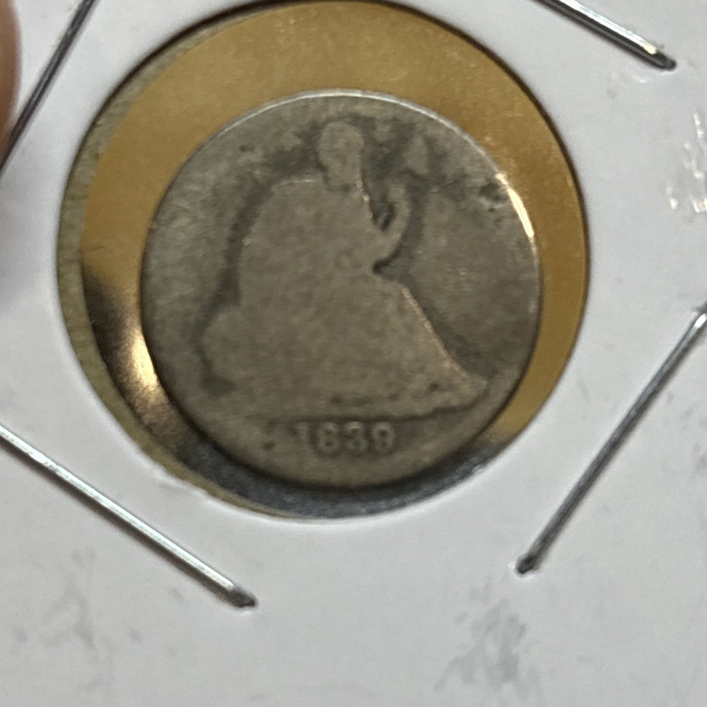 1839 Half Dime