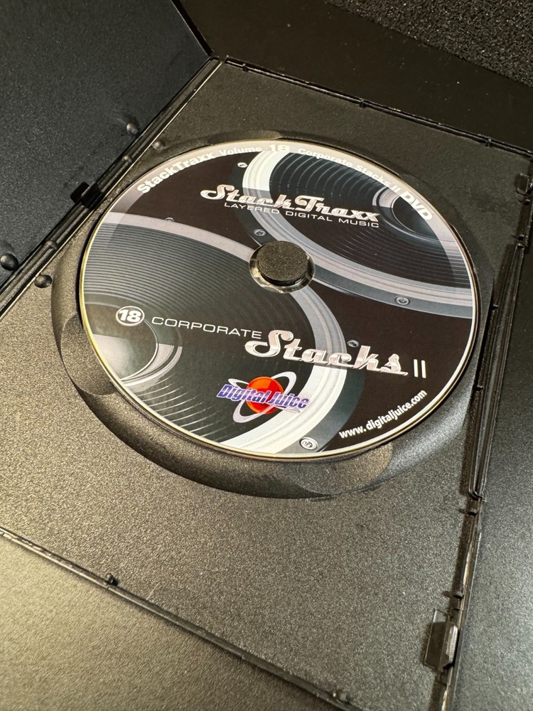 Digital Juice StackTraxx - Volume 18 Corporate Stacks II on DVD