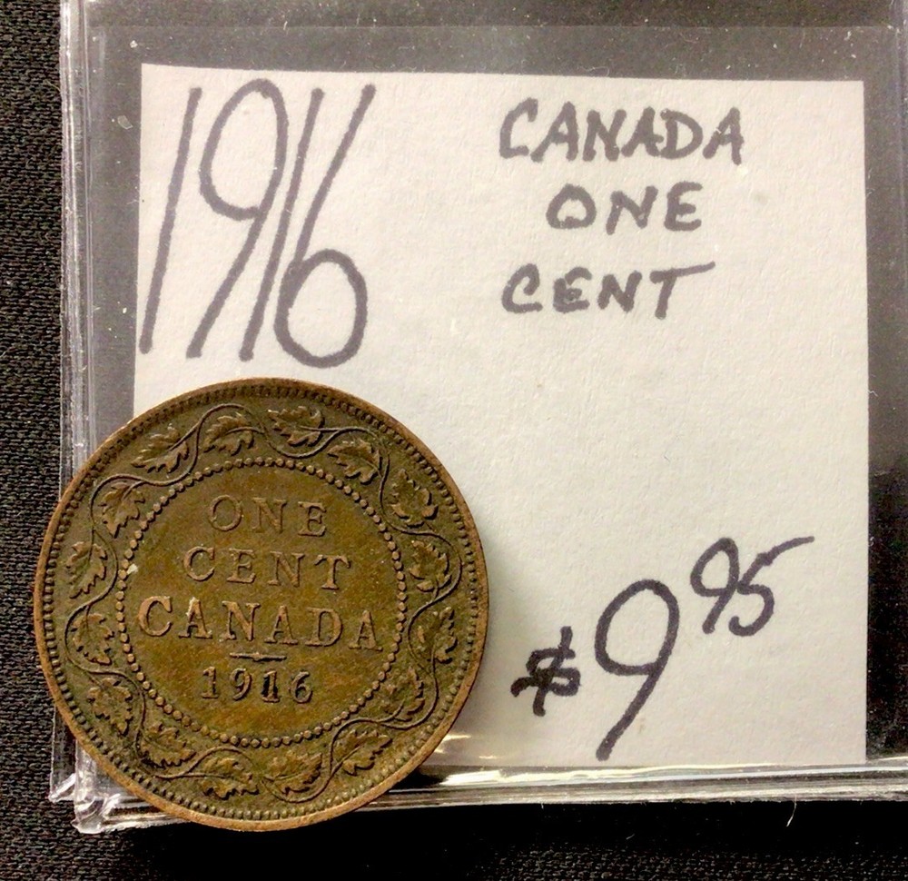 1916 Canada One Cent! ENN Coins