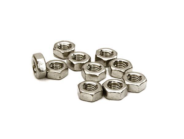 Precision-Crafted Steel 3mm Size Hex Nut (10) RC Hardware