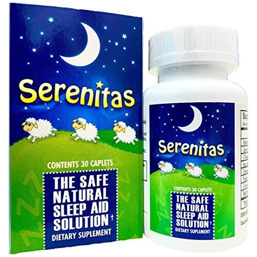 Serenitas Natural Sleep Aid Solution 30 Caplets
