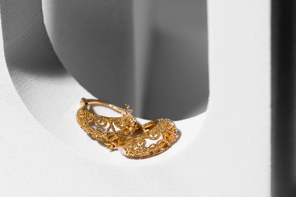 Mini Filagree Earring