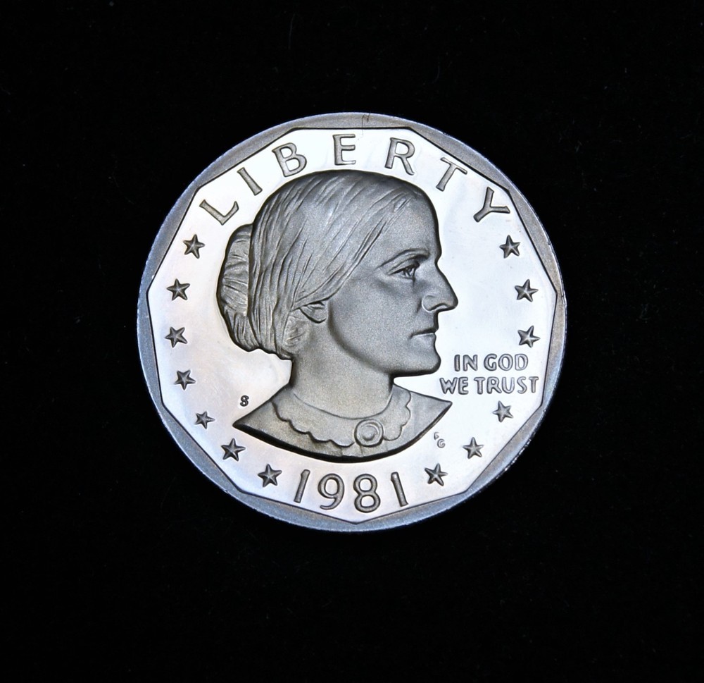 1981-S   Type-2  Susan B Anthony Proof