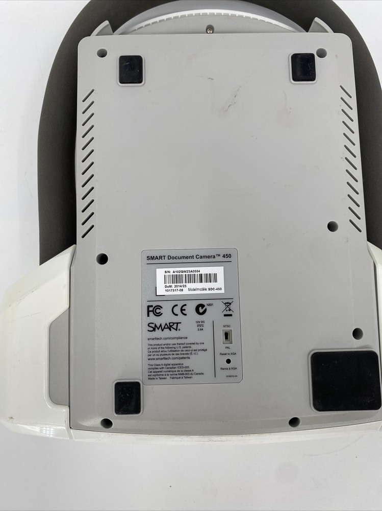 Pair of SMART Document Camera SDC-450 Untested EB-12900
