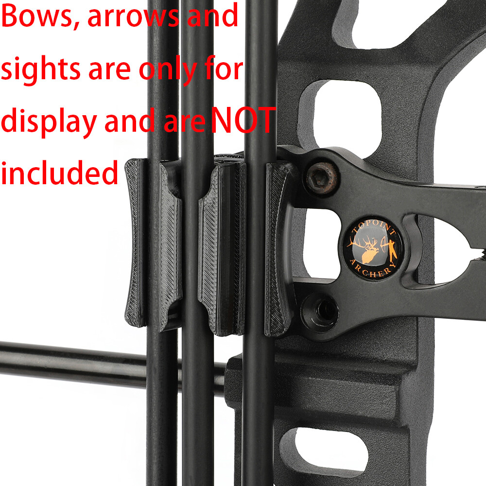 3-Arrow Quiver Portable Quick Release Lightweight Archery Compound Bow Shooting
