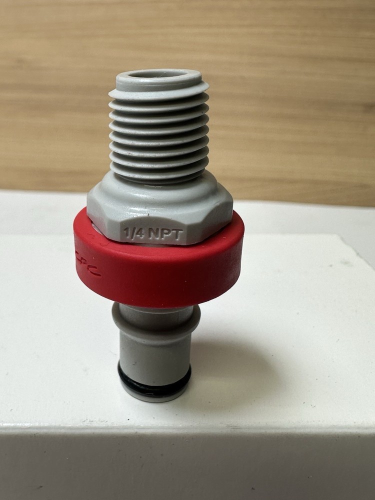 Colder NS4D24004MRED 1/4" Mnpt Inline Insert Quick Disconnect