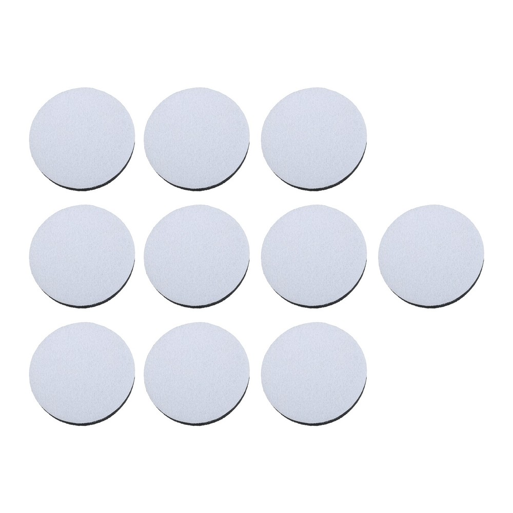 10 Pack 3 Inch Soft Foam Interface Sponge Pad Hook and Loop Orbital Sander Pad