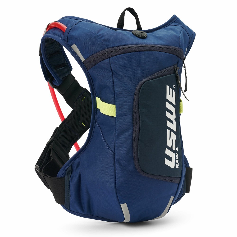 USWE RAW 4 Hydration Pack Factory Blue