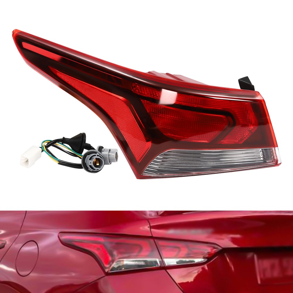 Outer Tail Light For Hyundai Accent 2018 2019 2020 Left Driver Side Tail Lamp